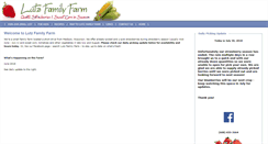 Desktop Screenshot of lutzfamilyfarm.com